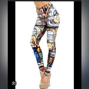 Black milk cathedral leggings